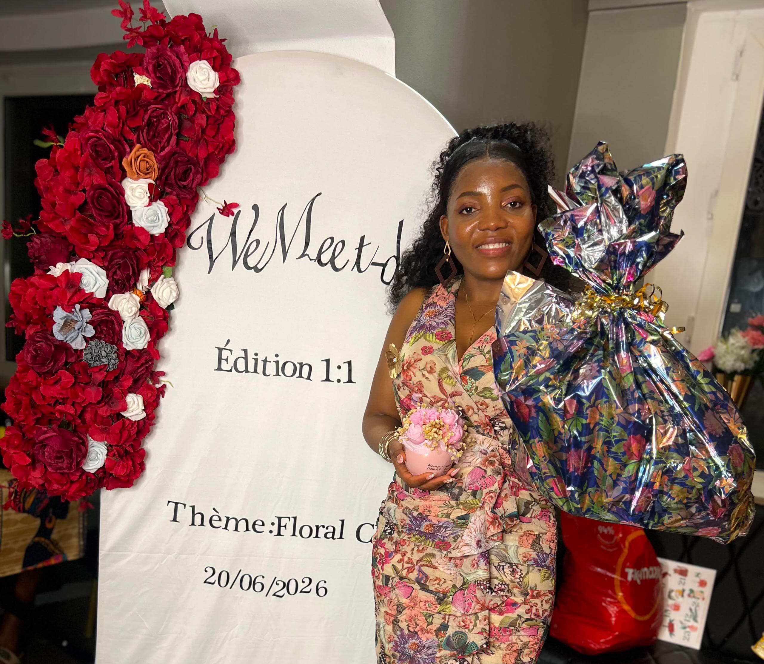 La gagnante du meilleur look — Édition Floral Chic